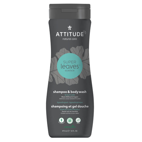 2-In-1 Shampoo and Body Wash Scalp Care : SUPER LEAVES™