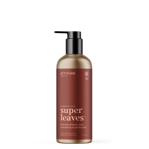Shampoo & Body wash : SUPER LEAVES™ | ESSENTIAL OILS