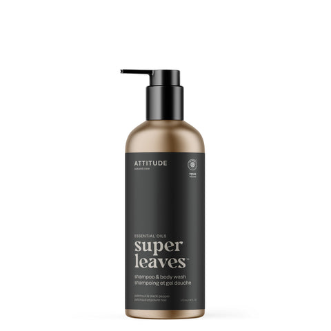 Shampoo & Body wash : SUPER LEAVES™ | ESSENTIAL OILS