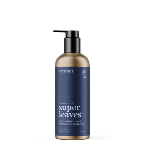 Shampoo & Body wash : SUPER LEAVES™ | ESSENTIAL OILS