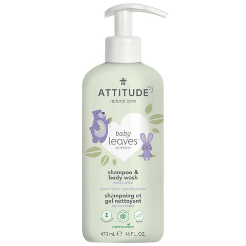 2-in-1 Shampoo & Body Wash : BABY LEAVES™