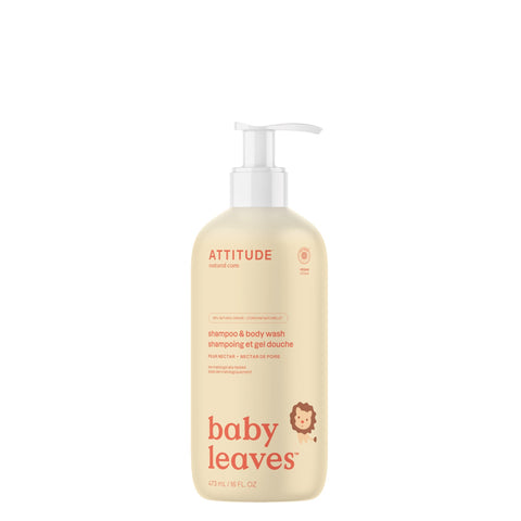 2-in-1 Shampoo & Body Wash : BABY LEAVES™