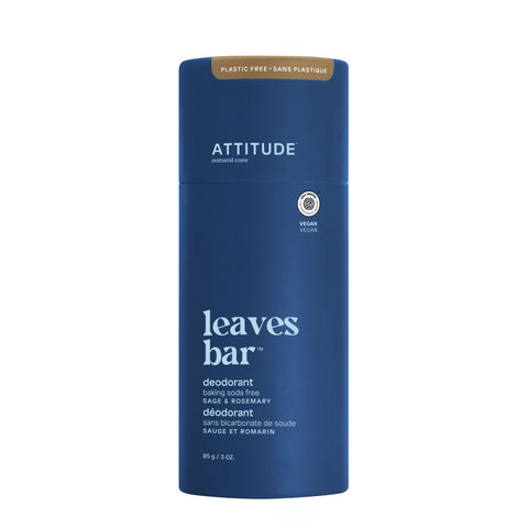Plastic Free Deodorant : leaves bar™