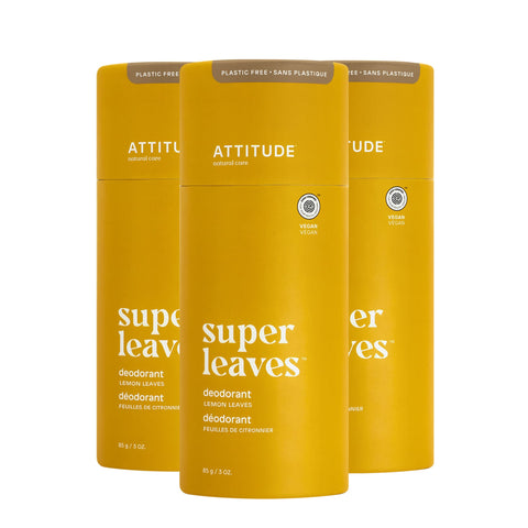 Plastic Free Deodorant : SUPER LEAVES™
