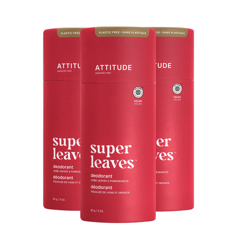 Plastic Free Deodorant : SUPER LEAVES™
