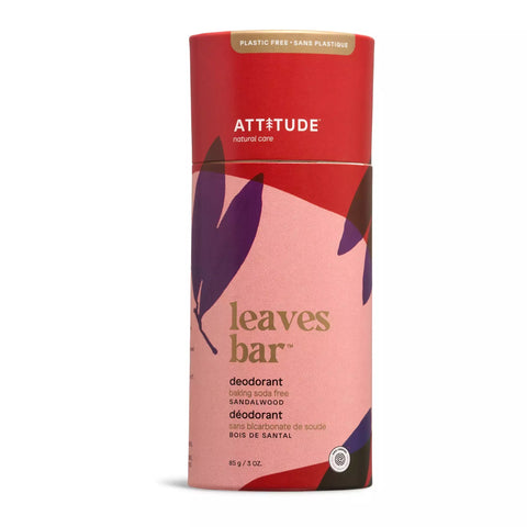 Plastic Free Deodorant : leaves bar™