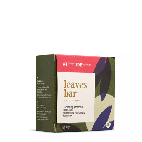 Hydrating Shampoo Bar : leaves bar™ : Herbal musk