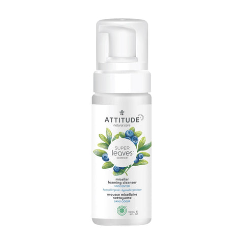 Micellar Foaming Cleanser : SUPER LEAVES™