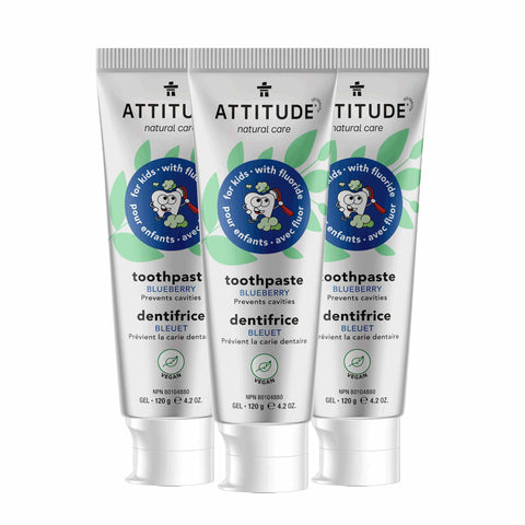 Kids Toothpaste with fluoride trio