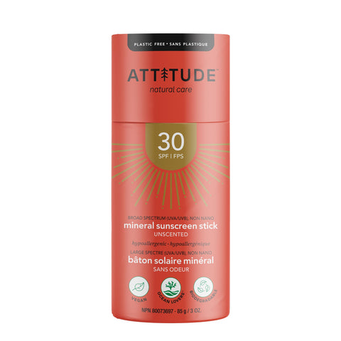 Plastic Free Mineral Sunscreen Stick SPF 30
