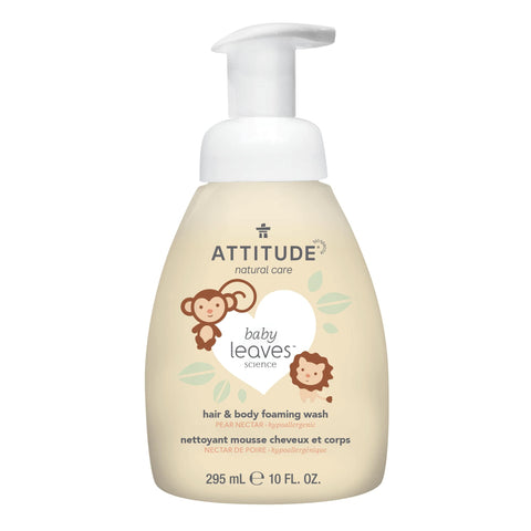 2-in-1 Hair and Body Foaming Wash : BABY LEAVES™