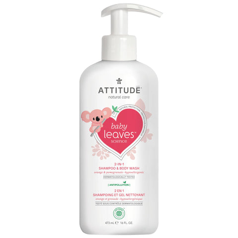 2-in-1 Shampoo & Body Wash : BABY LEAVES™